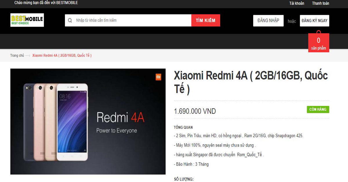 Chao đảo với cơn bão smartphone mới giá rẻ dưới 2 triệu đồng từ Best Mobile