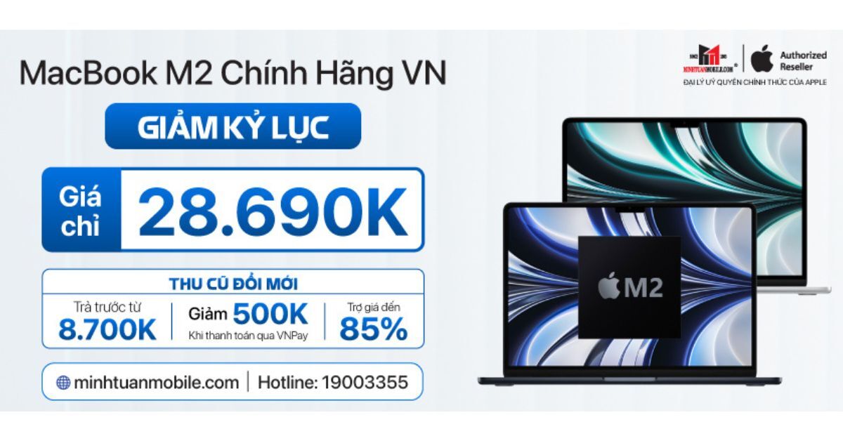 Chào đón iPhone 14, Minh Tuấn Mobile giảm giá hàng loạt sản phẩm chính hãng