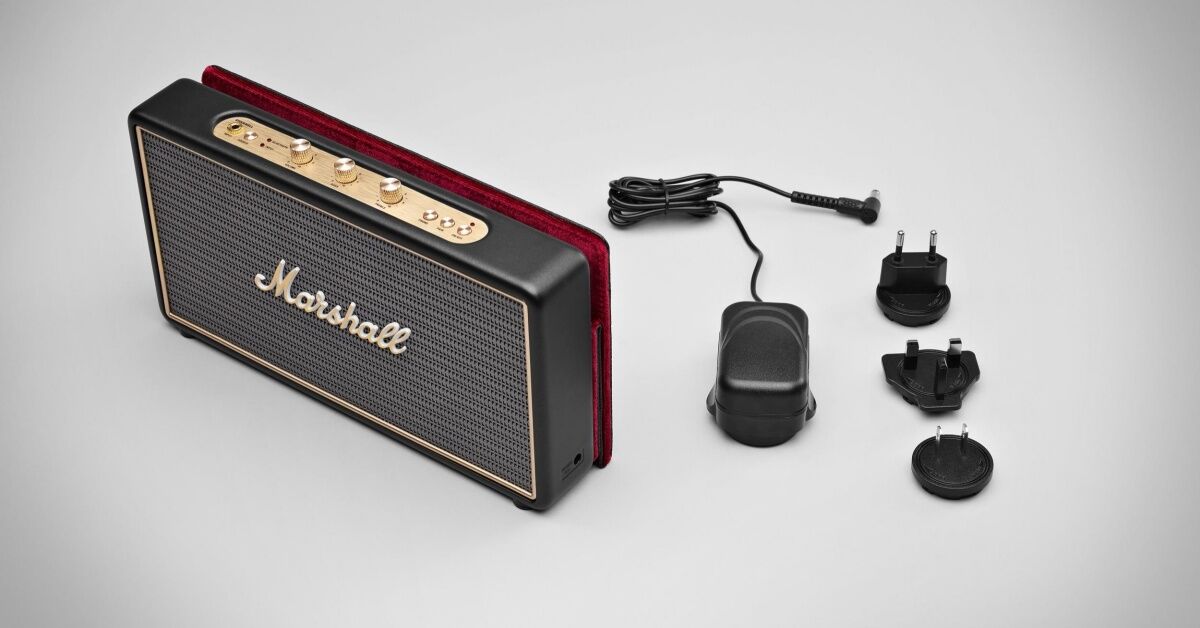 Chất lượng âm thanh tuyệt vời bên trong chiếc loa nhỏ nhắn Marshall Stockwell