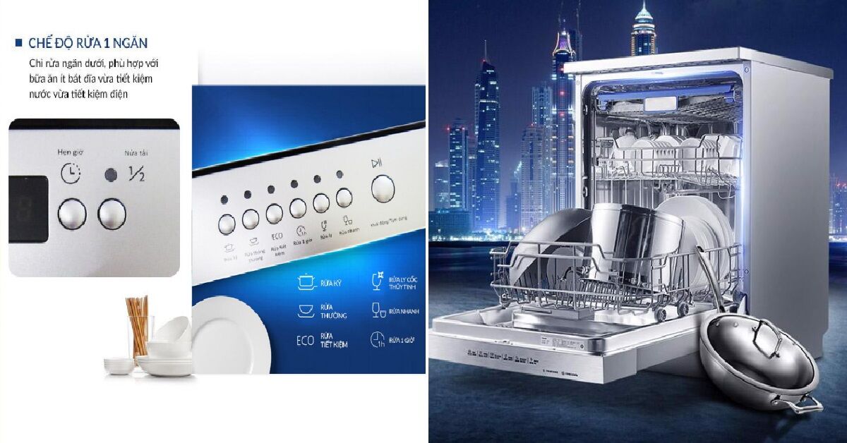 Chất lượng máy rửa bát Fujishan 12 bộ FJVN15-S03AF có tốt không?