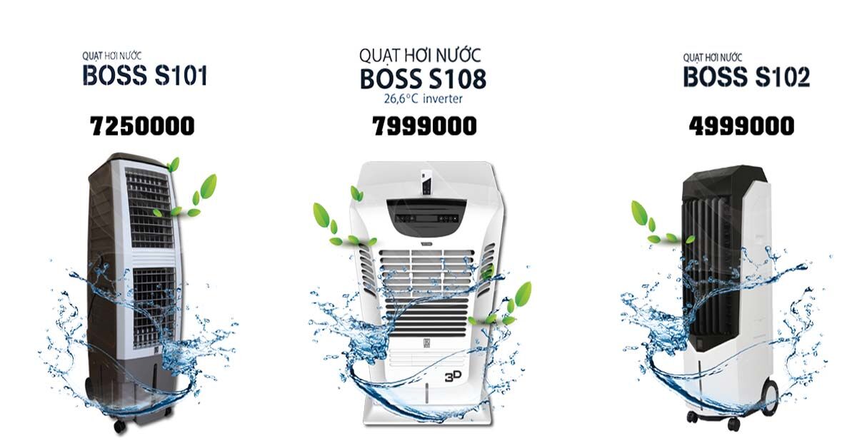 Chất lượng quạt điều hòa Boss nhập khẩu Thái Lan có tốt không?