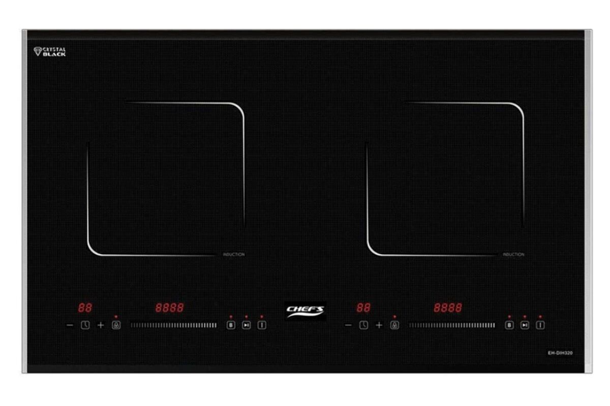 Chef's EH-DIH320 giá khoảng 4 triệu đồng, bếp từ đôi công suất cao, có Inverter