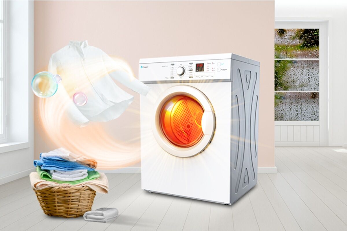 Chỉ 4 triệu đồng, máy sấy quần áo Casper TD-72VWD "đắt như tôm tươi" nhờ chất lượng quá ổn!