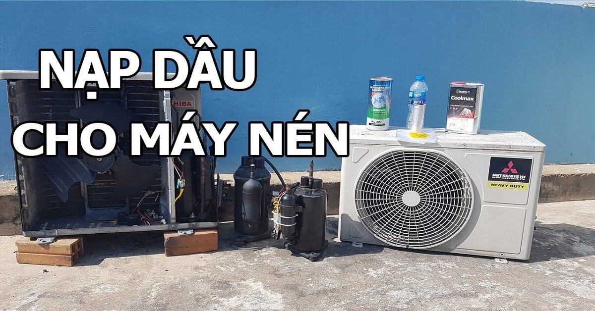 Chi phí thay dầu cho block điều hòa hết bao nhiêu tiền?