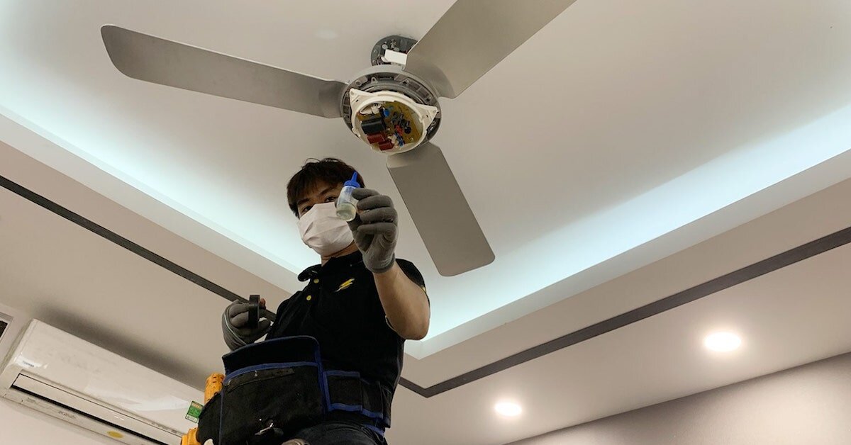 Chỉ ra và hướng dẫn cách sửa các lỗi cơ bản trên quạt trần