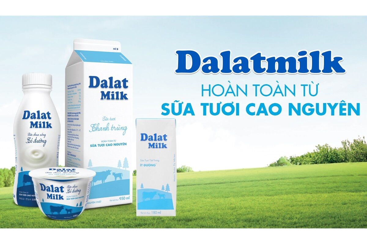 Chi tiết các dòng sữa tươi, sữa chua thương hiệu Dalat milk: Giá bán, chất lượng