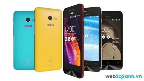 Chi tiết điện thoại thông minh giá rẻ Asus Zenfone 4