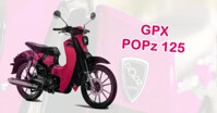 Chi tiết về giá bán, thông số của mẫu xe máy số GPX POPZ 125cc