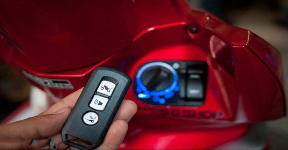 Chìa khóa thông minh SMARTKEY trên xe máy Honda Airblade phiên bản kỷ niệm 2018 có an toàn không?