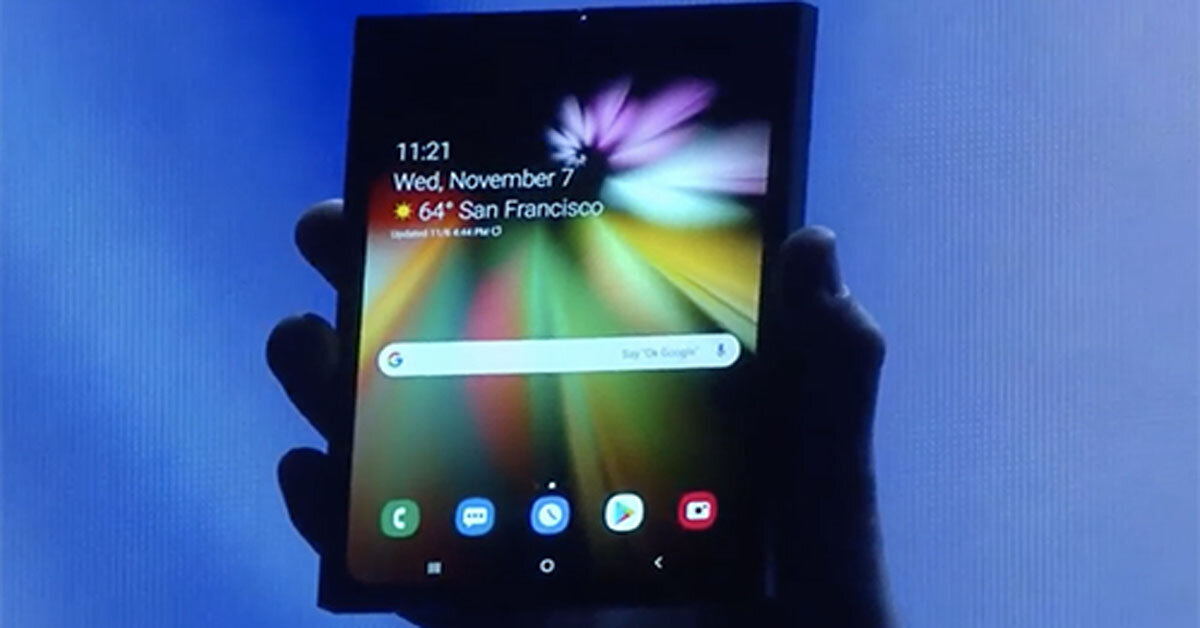 Chính thức: Samsung trình diễn smartphone màn hình có thể bẻ cong, iFan có ghen tị không?