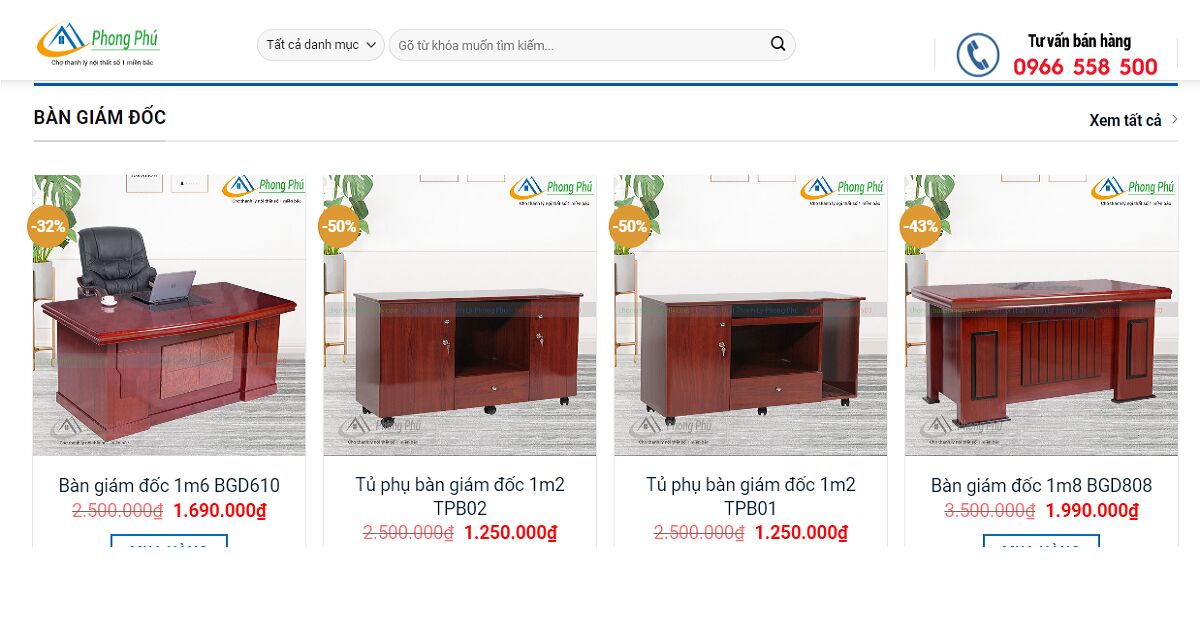 Chợ nội thất Phong Phú - Địa chỉ bán nội thất thanh lý uy tín, chất lượng tại Hà Nội.