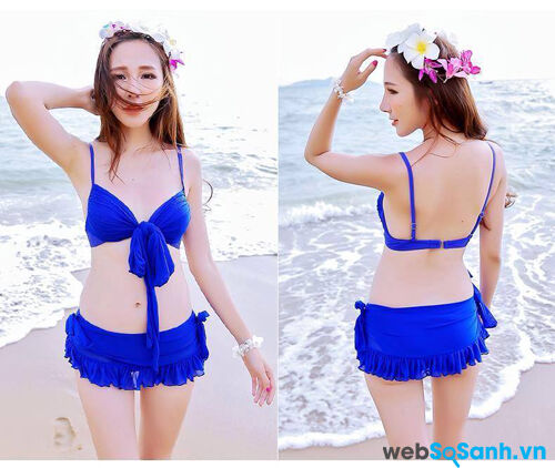 Chọn bikini "chuẩn không chỉnh" cho người có dáng đồng hồ cát