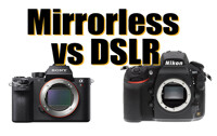 Chọn máy ảnh DSLR hay Mirrorless ?