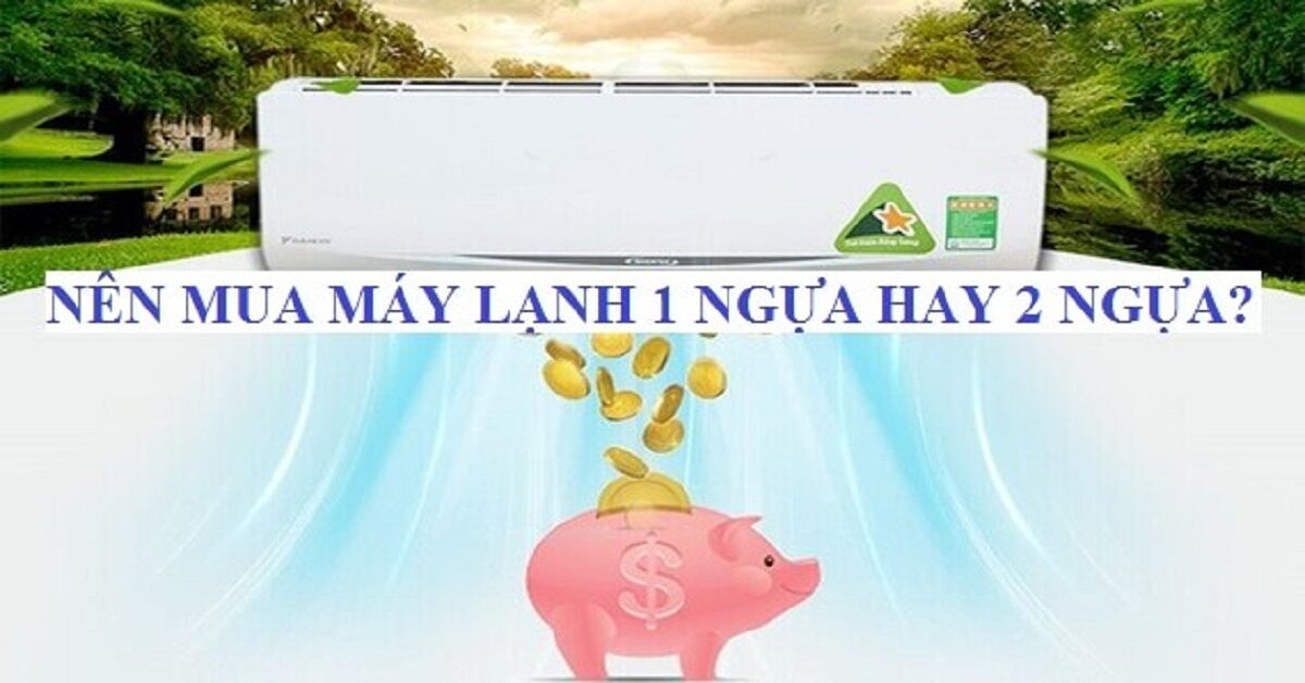 Chuyên gia điện lạnh tư vấn: Nên mua máy lạnh 1 ngựa hay 2 ngựa?