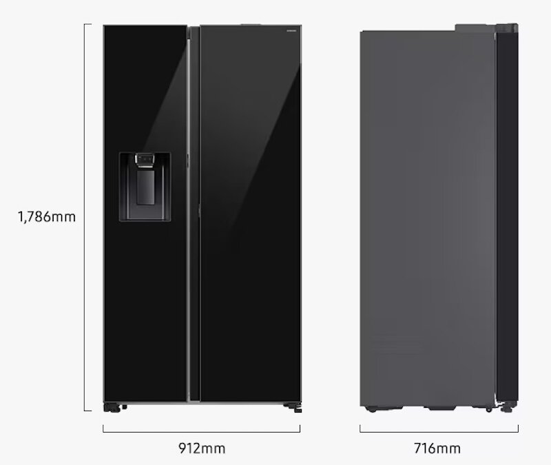 Tủ lạnh Samsung Inverter 634 lít RS80F65J2BSV đẳng cấp cho không gian sống hiện đại