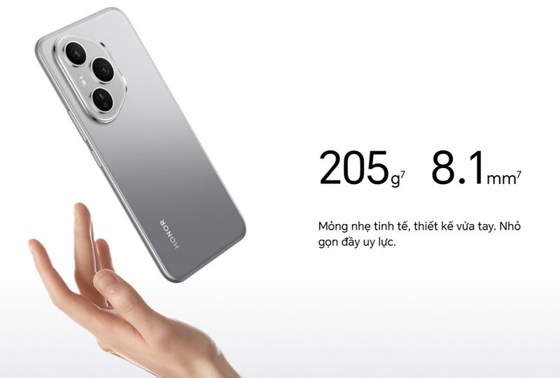 Honor 400 Pro 5G ra mắt với loạt trang bị ấn tượng khiến iPhone 16e cũng phải
