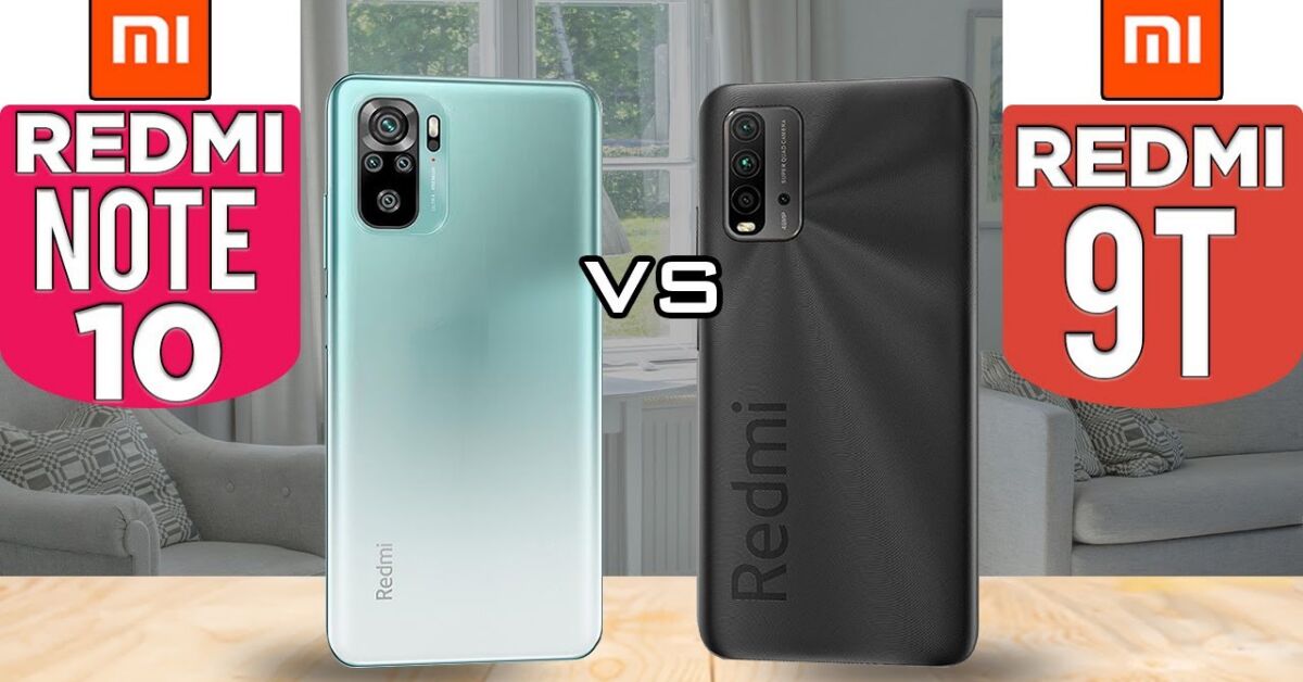 Có 5 triệu mua Xiaomi Redmi 9T hay Xiaomi Redmi Note 10?