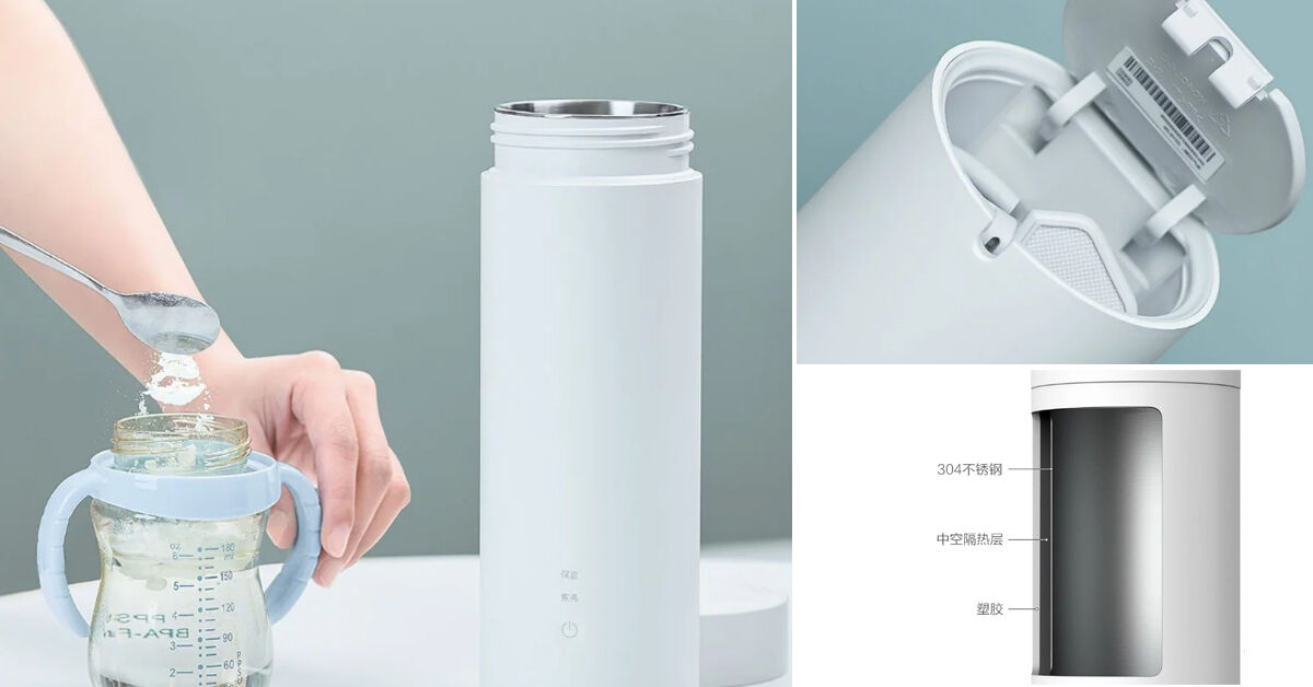 Có bình giữ nhiệt Xiaomi Yunmi Travel Electric Cup trong tay bạn có thể pha sữa, mì tôm, cà phê,... nọi nơi mọi chỗ
