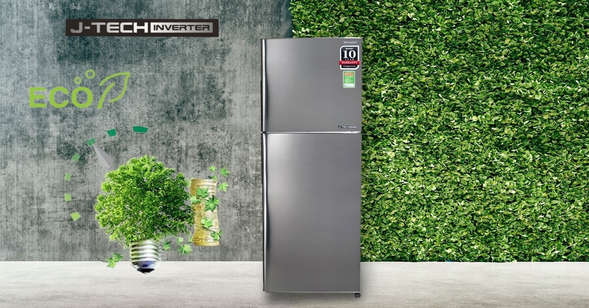 Mua tủ lạnh Sharp Inverter 556 lít SJ-FX630V-ST - Giá tốt