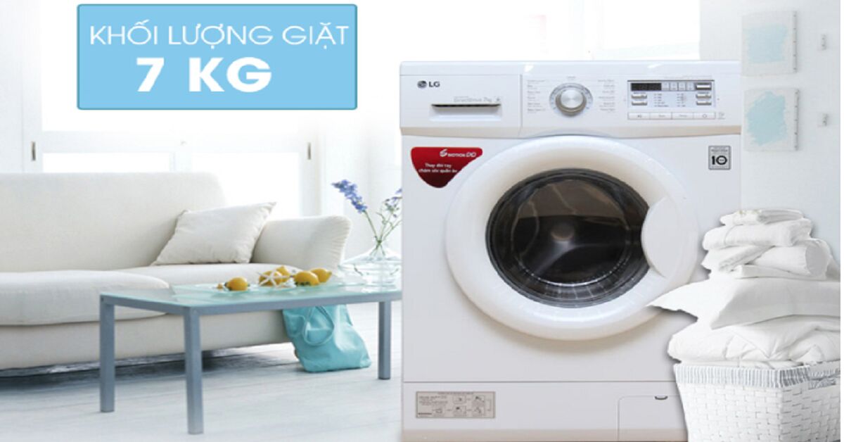 Cơ hội mua máy giặt LG 7kg cửa ngang giá rẻ