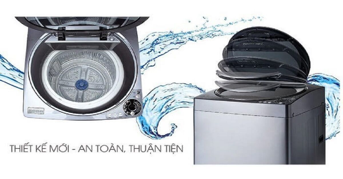 Có nên chọn máy giặt Sharp 10.2 kg ES-U102HV-S?