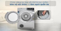 Có nên chọn máy sấy thông hơi Electrolux EDV805JQSA 8 kg trong phân khúc 10 triệu đồng?