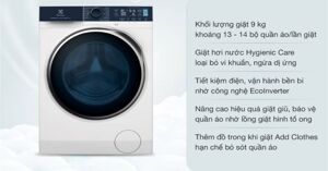 Có nên chọn mua máy giặt Electrolux 9 kg EWF9024P5WB trong tầm giá 9 triệu đồng?