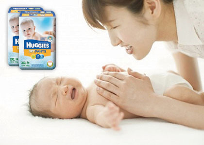 Có nên dùng tã giấy Huggies cho bé?