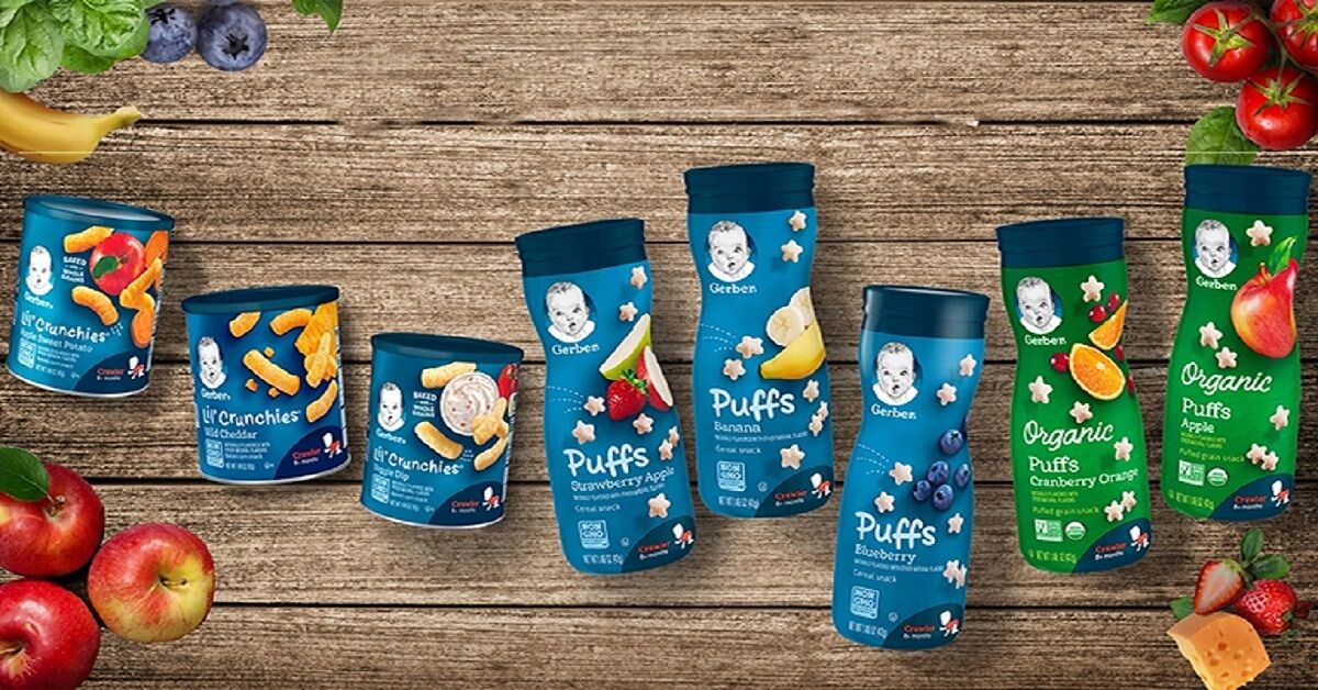 Có nên mua bánh ăn dặm Gerber cho bé không?