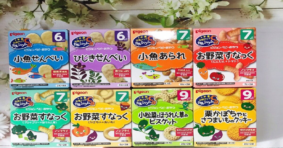 Có nên mua bánh ăn dặm Pigeon của Nhật không?