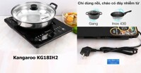 Có nên mua bếp từ dương 1 vùng nấu Kangaroo KG18IH2?