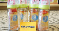 Có nên mua bình sữa Pigeon 240ml nội địa Nhật cổ rộng không?