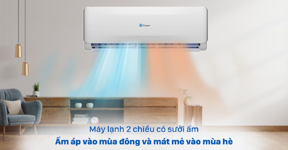 Có nên mua điều hòa 2 chiều Casper 12000 EH-12TL22 không?