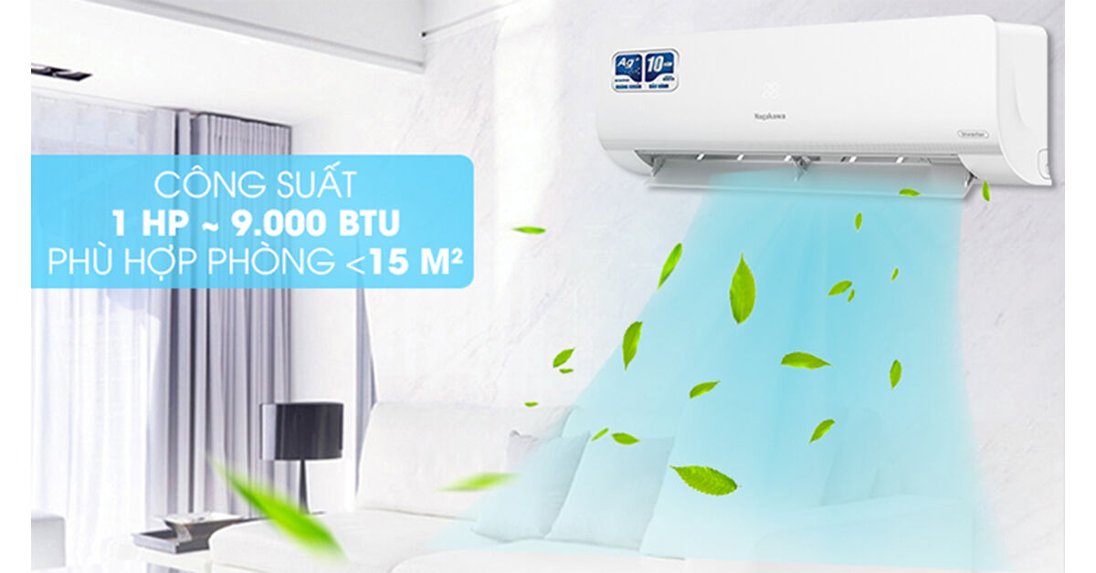 Có nên mua điều hòa 9000btu inverter Nagakawa NIS-C09R2H10 không?