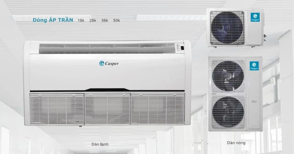 Có nên mua điều hòa áp trần Casper 28000 BTU CFC-28TL22 không?