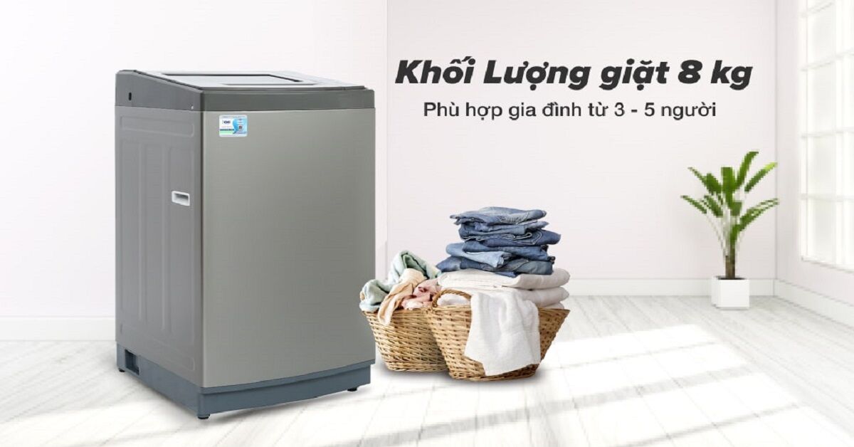 Có nên mua máy giặt Aqua 8kg AQW-KS80GT không?