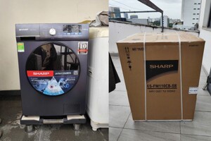 Có nên mua máy giặt Sharp Inverter 11 kg ES-FM110CB năm 2025?