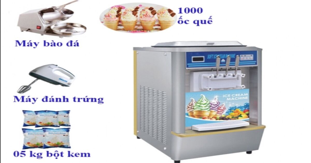Có nên mua máy làm kem tươi cũ không?