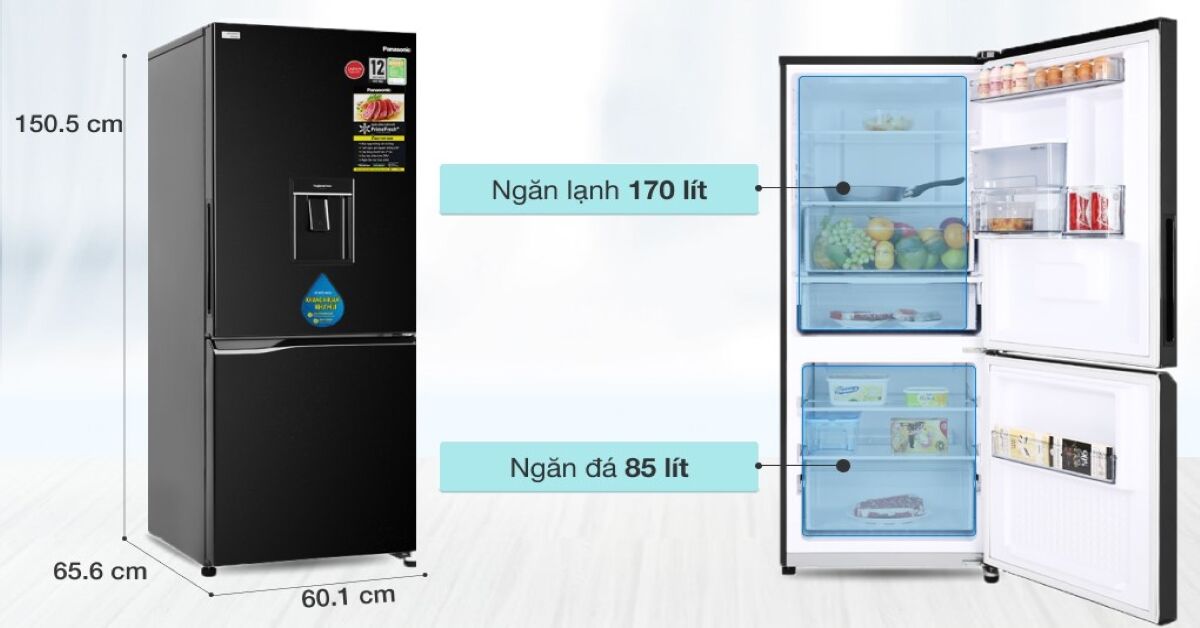 Có nên mua tủ lạnh Panasonic 255 lít không? Giá bán bao nhiêu?