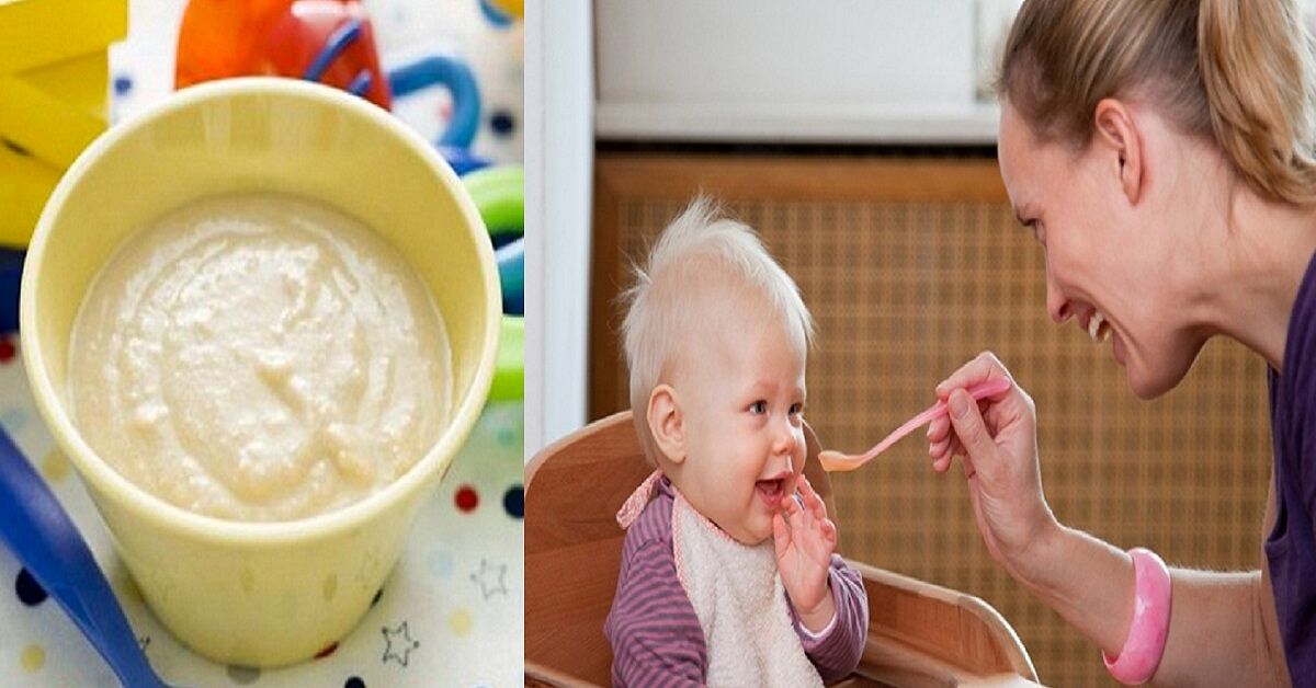 Có nên nấu sữa công thức với bột không? Cách nấu bột gạo với sữa công thức cho bé ăn dặm