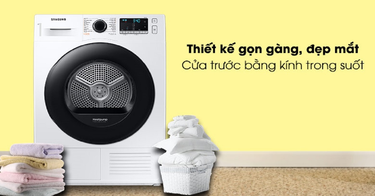 Có nên sử dụng máy sấy bơm nhiệt Samsung DV90TA240AE/SV 9kg?