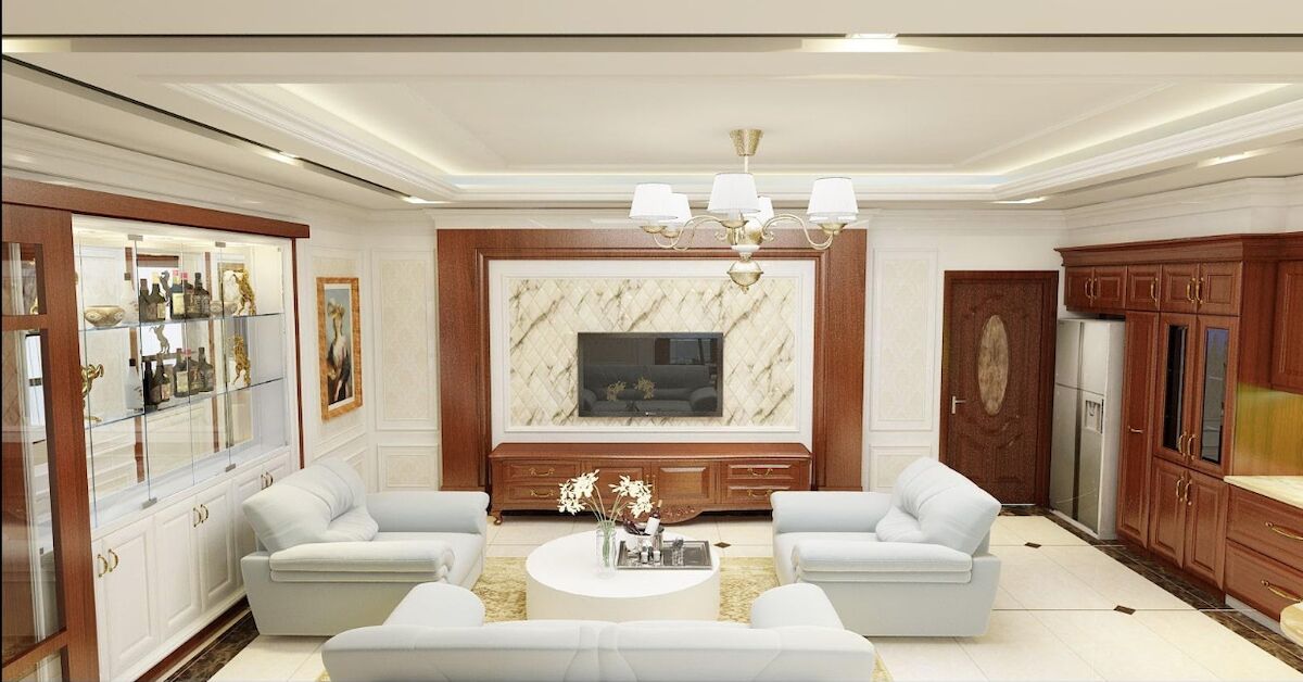 Có nên sử dụng nội thất phòng khách tân cổ điển không?
