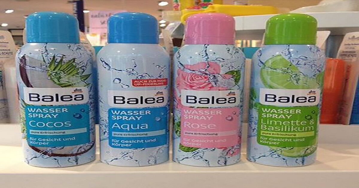 Có nên sử dụng xịt khoáng Balea của Đức không?