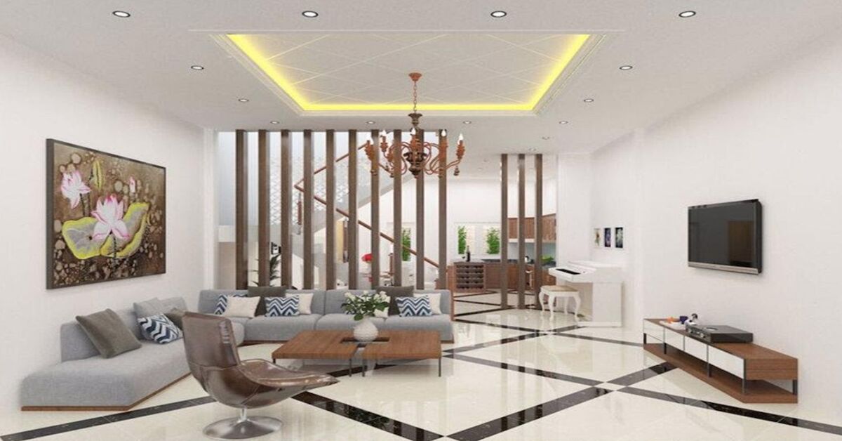 Có nên thiết kế nội thất phòng khách nhà ống không?