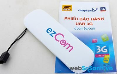 Có những loại Dcom 3G nào trên thị trường?