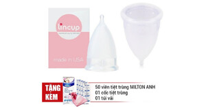 Cốc nguyệt san Lincup của Mỹ giảm sốc 34% giá chỉ còn 495.000 vnđ