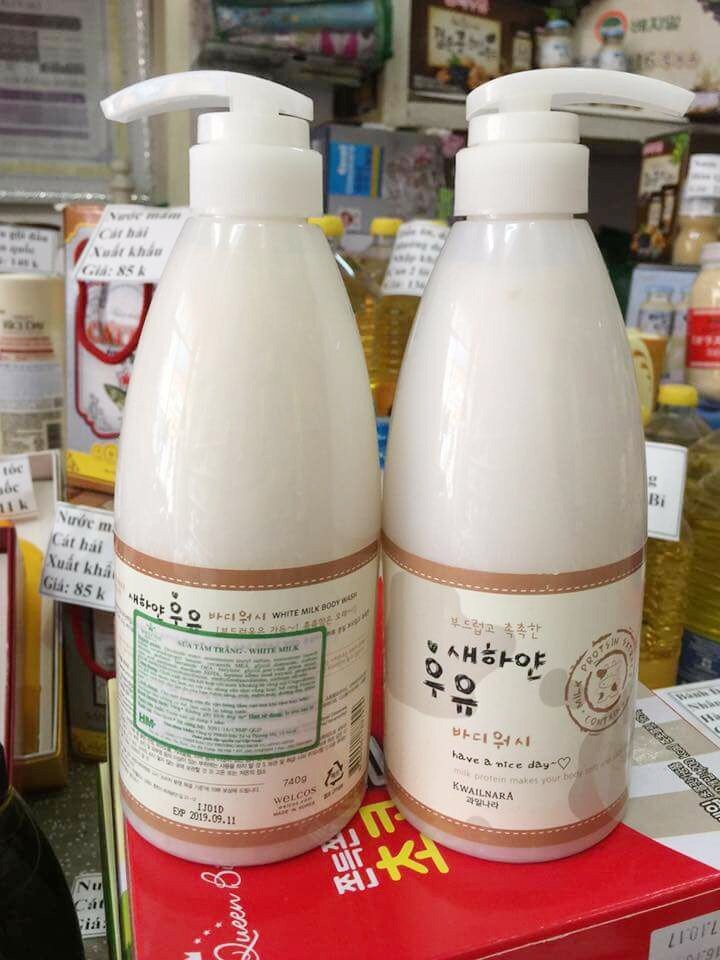 Sữa tắm dưỡng ẩm Hàn Quốc