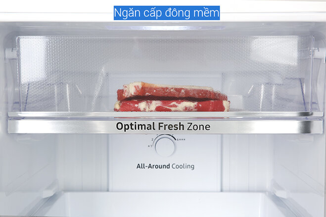 Ngăn rã đông mềm Optimal Fresh Zone