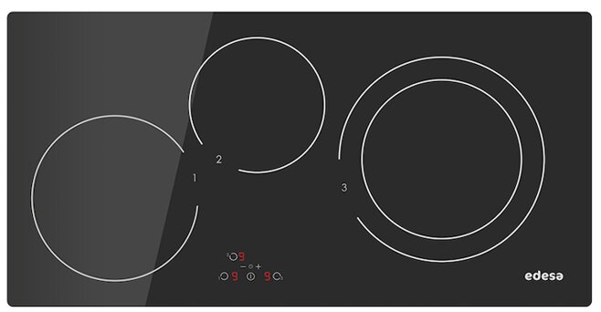 Bếp Cảm Ứng Từ 3 Vùng Nấu Edesa EIT - 7327 R