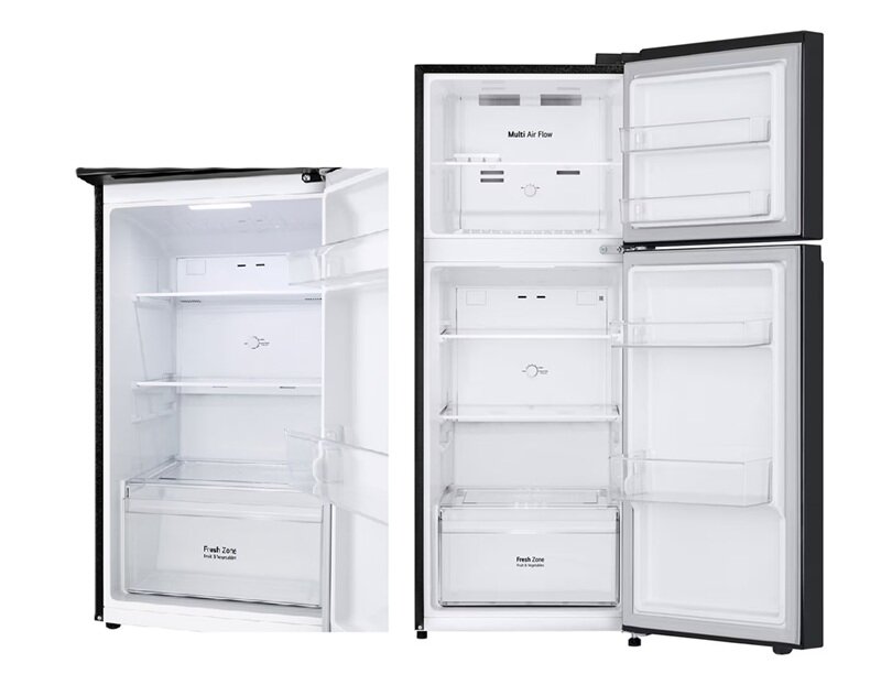 Tủ lạnh LG inverter LTB21BLMI không gian trong tủ